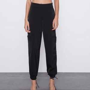 Zara black joggers